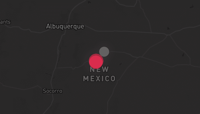 Storm map for the Torrance County, NM area