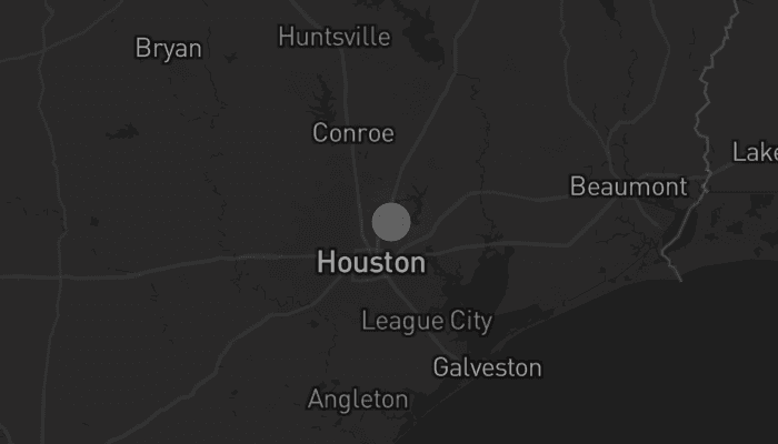Storm map for the Atascocita, TX area