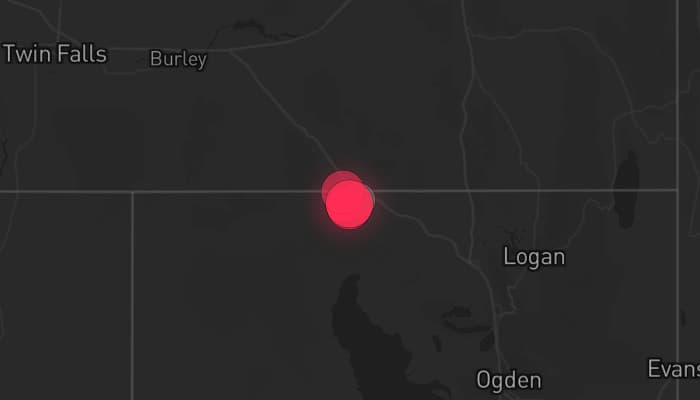 Storm map for the Box Elder County, UT area