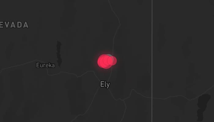 Storm map for the White Pine County, NV area