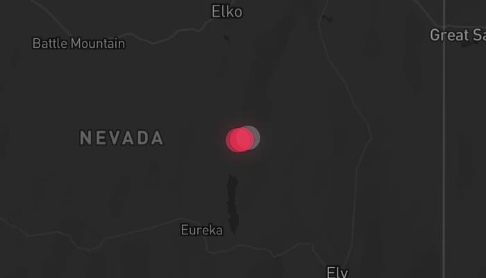 Storm map for the White Pine County, NV area