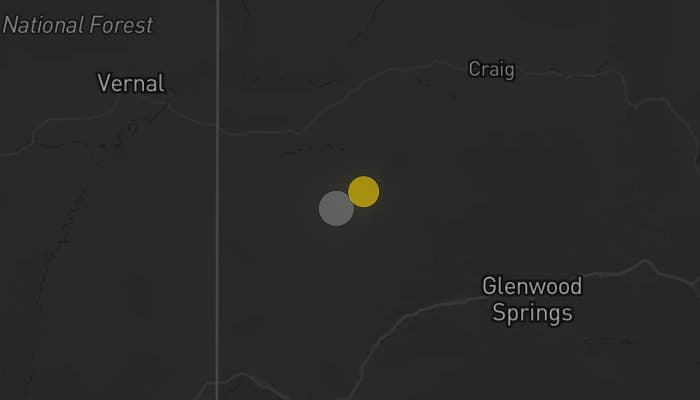 Storm map for the Rio Blanco County, CO area