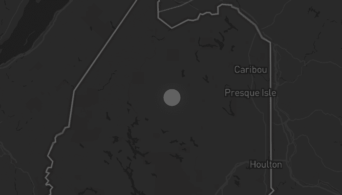 Storm map for the Aroostook County, ME area